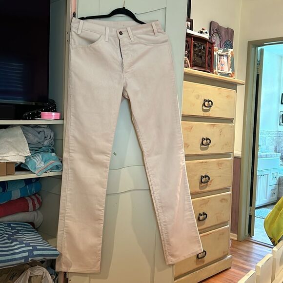 Levi's Corduroy Men's Pants, Excellent Like new condition, off white 32 x 34 - Picture 9 of 12
